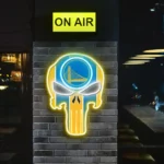 Golden State Warriors Neon Sign The Punisher 1