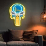 Golden State Warriors Neon Sign The Punisher 1