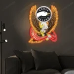 Goose Island Neon Sign Bespoke Logo Custom American Eagle 1