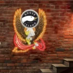 Goose Island Neon Sign Bespoke Logo Custom American Eagle 1