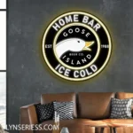 Goose Island Neon Sign Brewery 1988 1