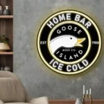 Goose Island Neon Sign Brewery 1988 1