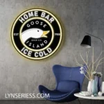 Goose Island Neon Sign Brewery 1988 1