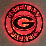 Green Bay Packers Metal Sign Logo 1