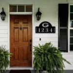 Green Bay Packers Metal Sign Nfl Metal House Number Sign 1