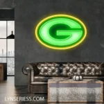 Green Bay Packers Neon Sign Bold G Mark 1