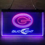 Green Bay Packers Neon Sign Bud Light 3 Color 1