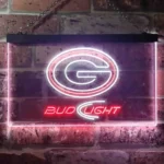 Green Bay Packers Neon Sign Bud Light 1