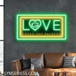 Green Bay Packers Neon Sign Romance Sign 1