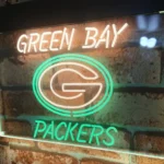 Green Bay Packers Neon Sign Team G Emblem 1