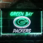 Green Bay Packers Neon Sign Team G Emblem 1