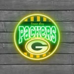 Green Bay Packers Neon Sign Vintage Acrylic 1