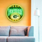 Green Bay Packers Neon Sign Vintage Acrylic 1