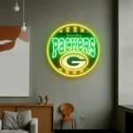 Green Bay Packers Neon Sign Vintage Acrylic 1