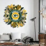 Green Bay Packers Neon Sign Wreath 1