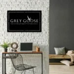 Grey Goose Metal Sign Logo 1