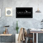 Grey Goose Metal Sign Logo 1