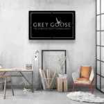 Grey Goose Metal Sign Logo 1