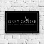 Grey Goose Metal Sign Logo 1