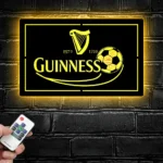 Guinness Metal Sign Soccer 1
