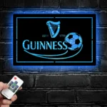 Guinness Metal Sign Soccer 1