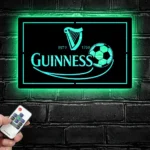 Guinness Metal Sign Soccer 1