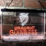 Guinness Neon Sign Draught On Tap Decor 1