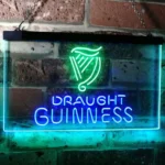 Guinness Neon Sign Draught On Tap Decor 1