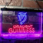 Guinness Neon Sign Draught On Tap Decor 1