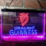 Guinness Neon Sign Draught On Tap Decor 1