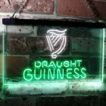 Guinness Neon Sign Draught On Tap Decor 1