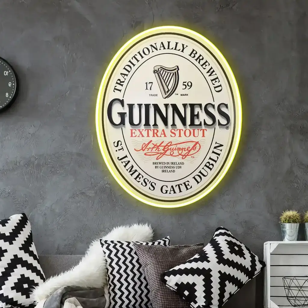 Guinness Neon Sign Insignia 3
