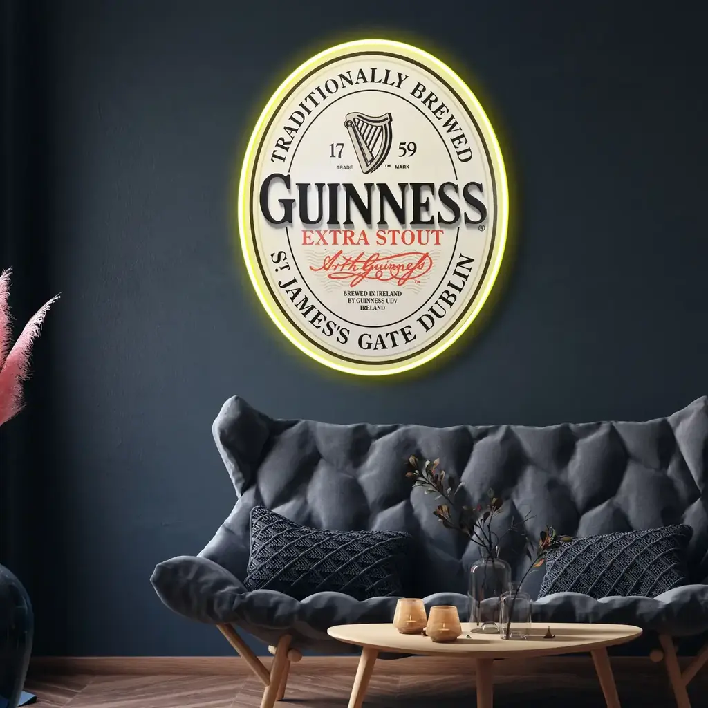 Guinness Neon Sign Insignia 5