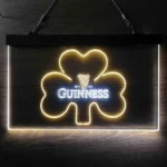 Guinness Neon Sign Shamrock Ale 1