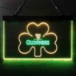 Guinness Neon Sign Shamrock Ale 1
