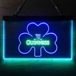 Guinness Neon Sign Shamrock Ale 1