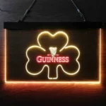 Guinness Neon Sign Shamrock Ale 1