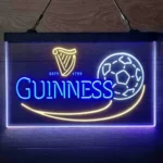 Guinness Neon Sign Soccer 3 Color 1