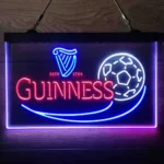 Guinness Neon Sign Soccer 3 Color 1