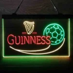 Guinness Neon Sign Soccer 3 Color 1