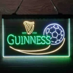 Guinness Neon Sign Soccer 3 Color 1