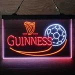 Guinness Neon Sign Soccer 3 Color 1