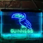 Guinness Neon Sign Toucan Stout Draught Lounge Decor 1