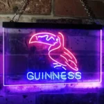 Guinness Neon Sign Toucan Stout Draught Lounge Decor 1