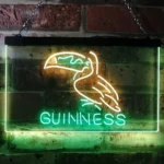 Guinness Neon Sign Toucan Stout Draught Lounge Decor 1