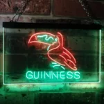 Guinness Neon Sign Toucan Stout Draught Lounge Decor 1