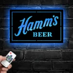 Hamm Metal Sign Rectangle 1