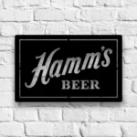 Hamm Metal Sign Rectangle 1