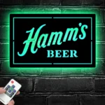 Hamm Metal Sign Rectangle 1