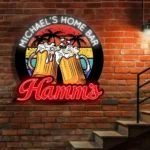 Hamm Neon Sign Custom Mug Clink Toast 1